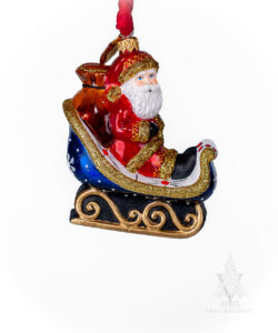 Santa in Night's Sky Sleigh