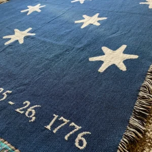 "Victory" Blanket — Stars from Washington's Headquarter's Flag