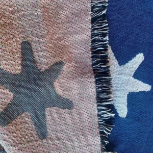 "Victory" Blanket — Stars from Washington's Headquarter's Flag