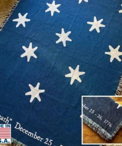 "Victory" Blanket — Stars from Washington's Headquarter's Flag