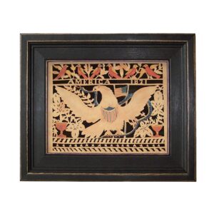 America's Eagle Repro Scherenschnitte Paper Cutting