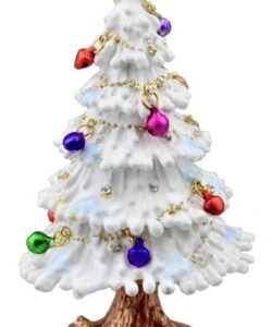 Large White Tree Hinged Box