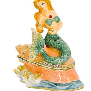 Mermaid On Conchshell Box