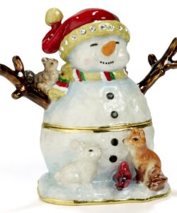 Woodland Snowman Box