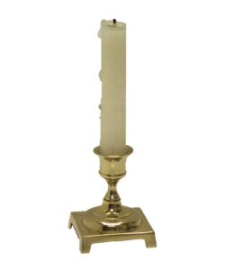 Solid Brass Candle Holder
