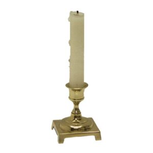 Solid Brass Candle Holder