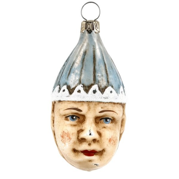 Clown With Blue Cap Ornament