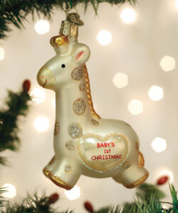 Baby'S First Christmas -Giraffe