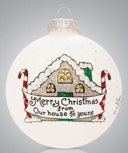 Gingerbread House Ornament