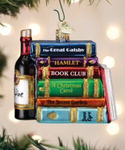 Book Club Ornament