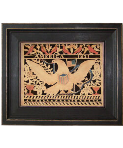 America'S Eagle Paper Cutting