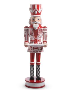 Peppermint Nutcracker With Tray