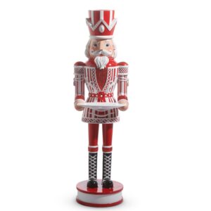 Peppermint Nutcracker With Tray