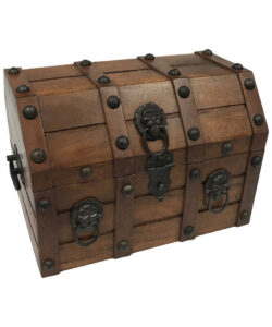 Pirate Loot Chest 11 3/4"