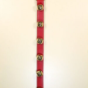 Wide Stitched  With 6 Bells Green