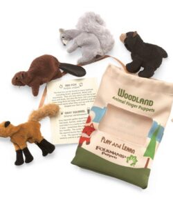 Woodland Animals (Set of 4) Finger Puppets