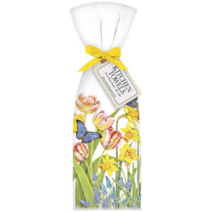Spring Bulb Garden Towel