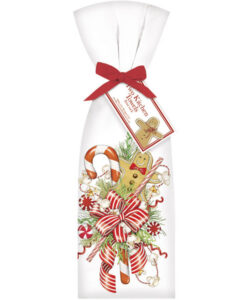 Gingerbread Swag Bagged Towel