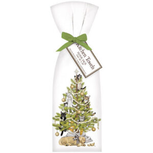 Cat Tree Bagged Towel