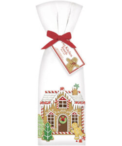 Gingerbread House Bagged Towel