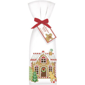 Gingerbread House Bagged Towel