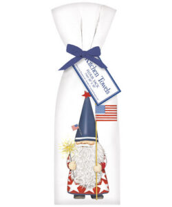 Patriotic Gnome Bagged Towel