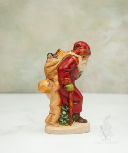 Father Christmas with Angel Holding Sack (Vault)