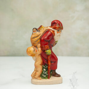 Father Christmas with Angel Holding Sack (Vault)