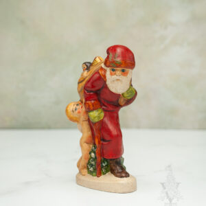 Father Christmas with Angel Holding Sack (Vault)